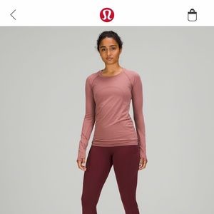 Lululemon swiftly tech long sleeve shirt